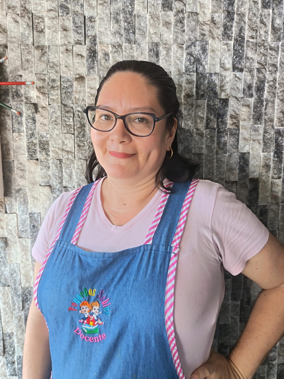 Cielo Ivone López, Docente de Caminadores y Párvulos del Jardín Pequeños Sabios